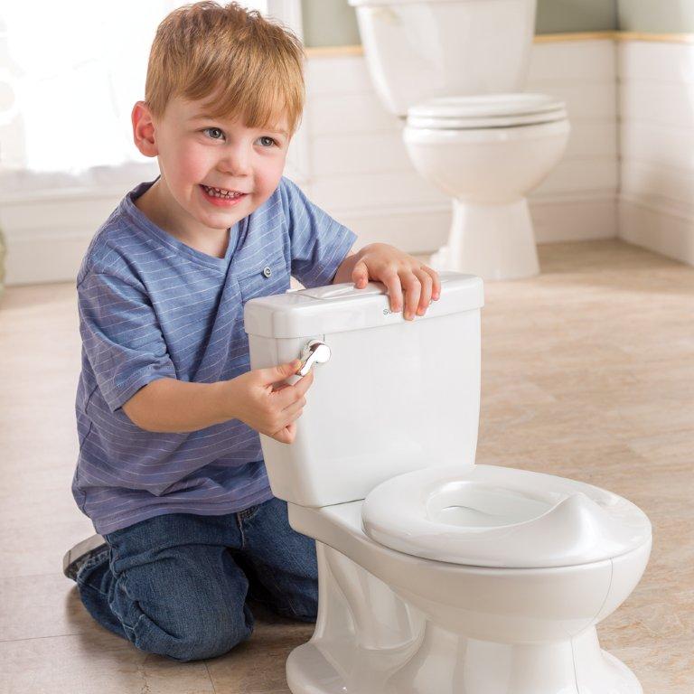 Tapa para inodoro para niños. cómo acostumbrar a un niño al baño.