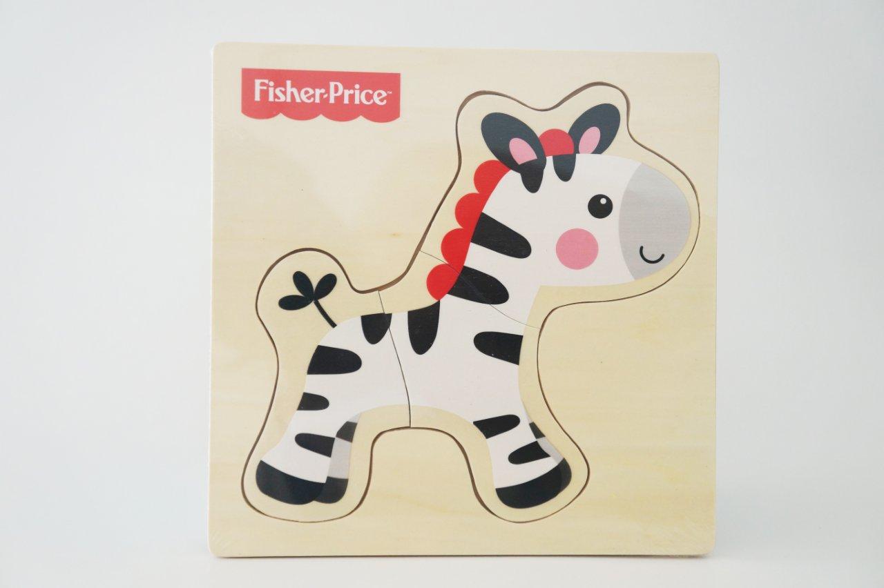 Rompecabezas de Animalito Zebra (3 piezas) Fisher Price Tutti Tienda®